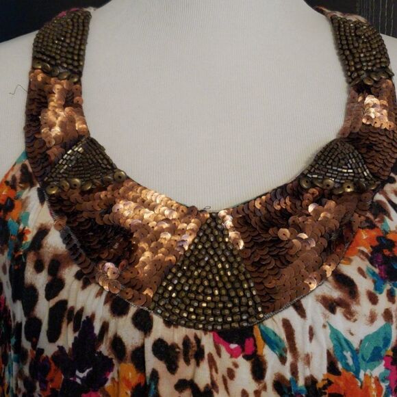 Lane Bryant abstract multi color tank - Picture 2 of 6